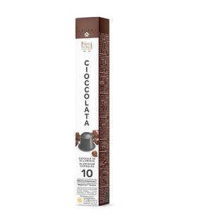 Karšto šokolado kapsulės Neronobile Cioccolata, 0.193 kg, 10 vnt.