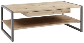 Журнальный столик Forte Flash, дубовый цв., 110 см x 60 см x 40 см