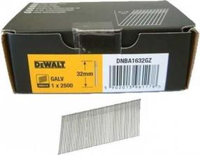 Nagla koks Dewalt DNBA1663GZ, 63 mm x 1.6 mm, 2.5 kg, 2500 gab.