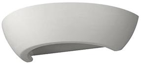 Šviestuvas sieninis Sollux SL.0160 Oskar White, E27, 1 x 60 W, balta sp. / balta sp.