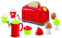 Žaislinė buitinė technika, pusryčių rinkinys Smoby Chef Toaster Set, įvairių spalvų