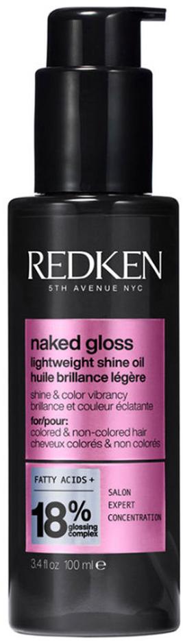 Matu eļļa Redken Naked Gloss Lightweight Shine, 100 ml