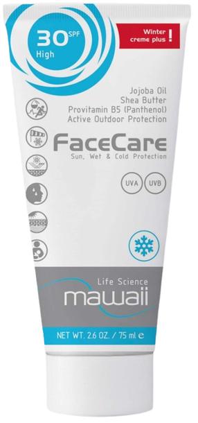 Krēms iedeguma kopšanai ķermenim Mawaii Winter Care Face Care SPF30, 75 ml
