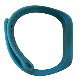iWear Universāla Silikona siksniņa priekš aproču modeļiem - SM6 SM7 SM8 / Xiaomi Mi Band 5 6 7 Tirkīza