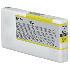 Tintes printera kasetne Epson T6534, dzeltena krās., 200 ml