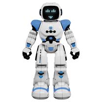Žaislinis robotas robotas Xtrem Bots Interactive Robbie 2.0 XT3803272, mėlyna sp./balta sp.