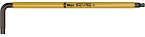 Шестигранник ключ Wera 950 SPKL, изолированный, 13.7 см