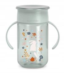 Vaikiškas puodelis Suavinex Wonderland 402793, 340 ml, 1 m., 8 cm, plastikas, mėtinė (mint) sp.