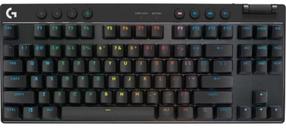 Belaidė žaidimų klaviatūra Logitech G Pro X TKL, DE, juoda sp.