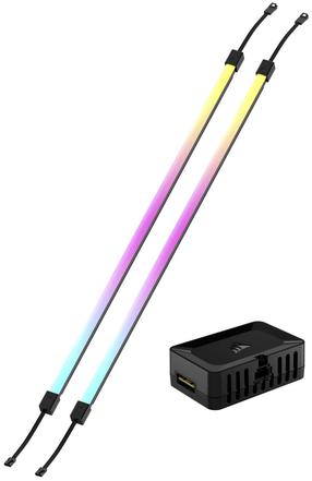LED lamp Corsair iCUE LINK LS430 Aurora, 225 g, 43 cm, must v./mitmevärviline