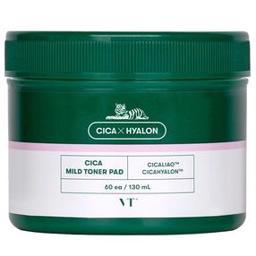Sejas kopšanas līdzeklis, plāksnītes VT Cosmetics Cica x Hyalon, 60 gab.