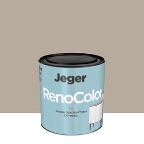 Dažai, baldams Jeger RenoColor Mocca, pusiau blizgus, 0.45 l, rusva sp.