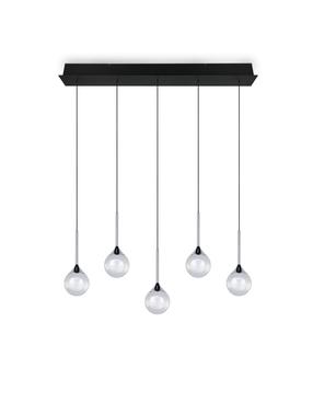 Šviestuvas kabinamas Trio 394910532, LED, 2300 - 4000 °K, 1 x 45 W, skaidri sp. / juoda sp.