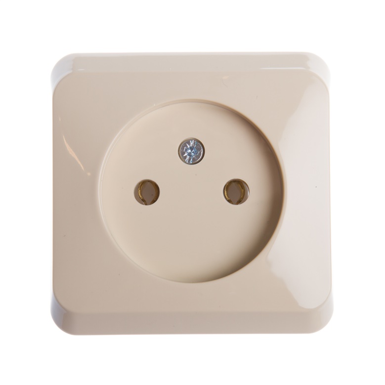 Pistikupesa Schneider Electric Prima WDE001100, ilma maanduseta, beež v.