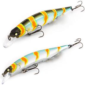 Vobleris Akara Best Minnow 100SP A106, 10 cm, 15 g, sidabro sp./juoda sp./geltona sp.