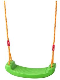 Pakabinamos sūpynės vaikams Woodyland Plastic, 17 cm, žalia sp.