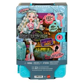 Lėlė su priedais Mattel Monster High Skulltimate Secrets Lagoona Blue JDR51, 28 cm, mėlyna sp.