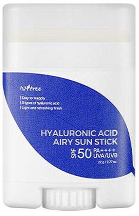 Средство для ухода за загаром для тела/для лица Isntree Hyaluronic Acid Airy SPF50+, 22 г