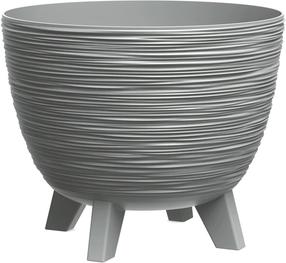 Lillepott Prosperplast Furu, plastik, Ø 23.7 cm, hall v.