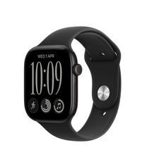 Išmanusis laikrodis Apple Watch Series 12 GPS 42mm MJEA4ET/A, black aluminium korpusas su black sport dirželiu - S/M