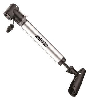Pumpis BETO Mini Alu CLD-012T PUMP38, alumīnijs, sudraba krās./melna krās.
