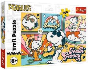 Dėlionė Trefl The Fun World of Peanuts, 60 cm x 40 cm, 300 vnt.