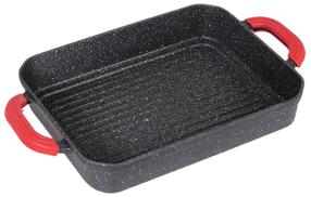Cepšanas forma Kinvara Roaster, melna krās./sarkana krās., 32 cm x 25 cm