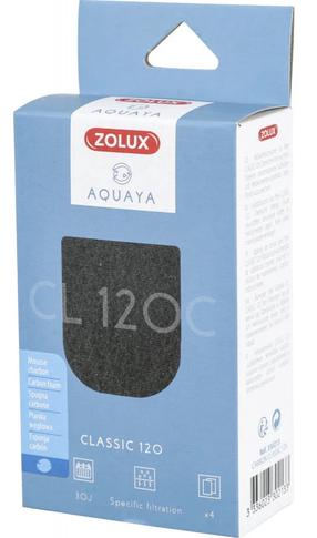 Ķimikālijas Zolux Carbon Classic 120, melna krās.