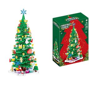 Konstruktorius Christmas Tree, 869 vnt., įvairių spalvų