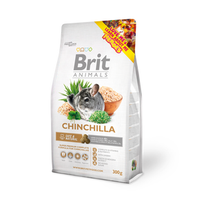 Väikeloomade toit Brit Chinchila Complete, tšintšiljadele, 0.3 kg