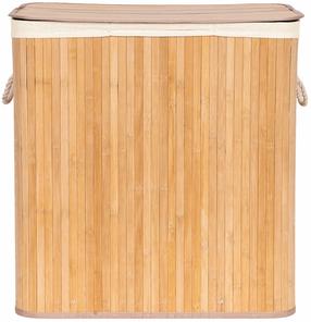 Skalbinių dėžė ModernHome AIE-48BO, 150 l, ruda sp., 40 cm x 60 cm x 63 cm