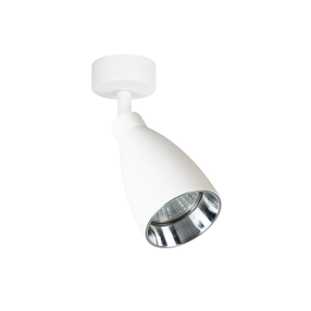 Šviestuvas lubų Light Prestige Campana, GU10, 1 x 8 W, balta sp. / balta sp.