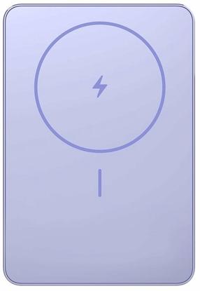 Lādētājs-akumulators (Power bank) Xiaomi Super Slim WPB0507S, 5000 mAh, 22.5 W, violeta krās.