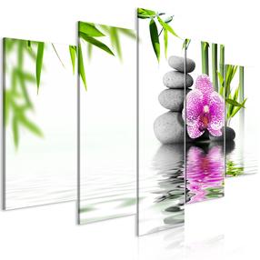Reprodukcija Artgeist Water Garden KR33, 200 cm x 100 cm