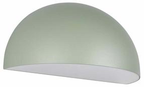 Sieninis lauko šviestuvas Trio Maas, 10W, E27, IP44, žalia sp., 27 cm x 14 cm