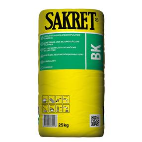 Liim soojendussüsteemide Sakret BK, 25 kg, hall v.