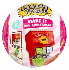 Набор сюрпризов MGA Miniverse Make It Mini Soda Dispenser, (цвет/дизайн выбирается случайным образом)
