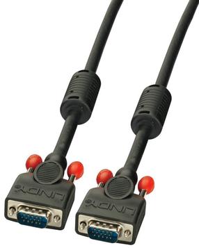 Vads Lindy HD15 VGA, VGA, 2 m, melna krās.