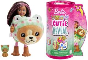 Lėlė su priedais Mattel Barbie Cutie Reveal HRK29, 12 cm, įvairių spalvų
