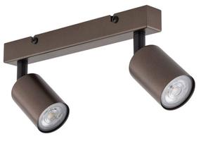 Šviestuvas nukreipiamasis TK Lighting Top, GU10, 2 x 10 W, ruda sp. / ruda sp.