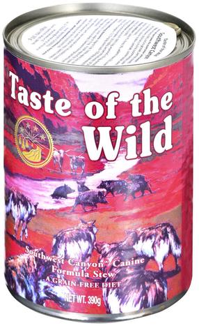 Šlapias šunų maistas Taste of the Wild, jautiena, 0.39 kg
