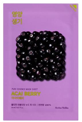 Маска для лица Holika Holika Pure Essence Mask Sheet Acai Berry, 20 мл