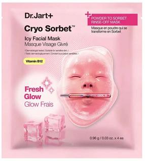 Näomaskide komplekt Dr. Jart+ Cryo Sorbet Fresh Glow, 96 g, 4 tk