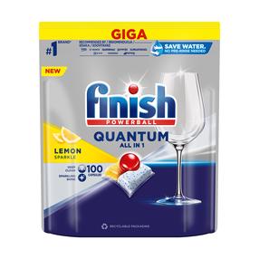 Tabletes trauku mazgājamajai mašīnai Finish Quantum, 100 gab.