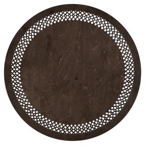 Stalo padėkliukas Hermia Seljuk, 36 cm x 36 cm x 36 cm, 6 vnt., Ruda sp.