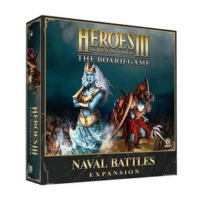 Stalo žaidimo papildymas Heroes of Might & Magic III The Board Game Naval Battles Expansion, EN