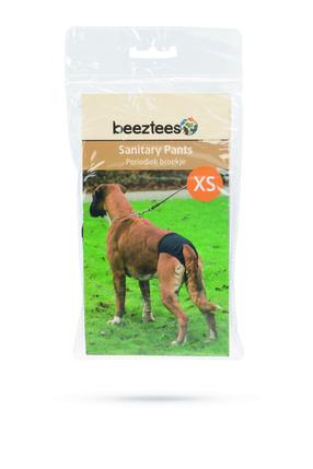  Apsauginės kelnaitės šunims Beeztees 32-37cm, XS juoda sp.