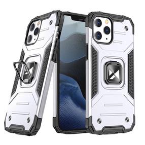 Telefoni ümbris Wozinsky Ring Armor, hõbe v., Apple