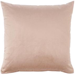 Dekoratīvs spilvens Home4you Velvet 2, bēša krās., 45 cm x 45 cm
