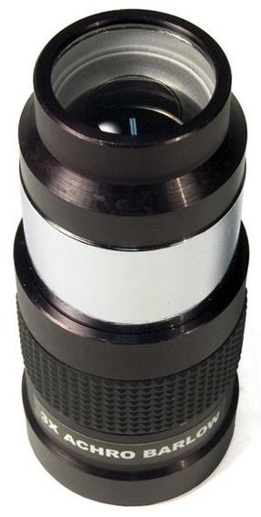 Barlow lęšis Bresser Achromatic 3x 1.25", 3.17 cm, juoda sp.